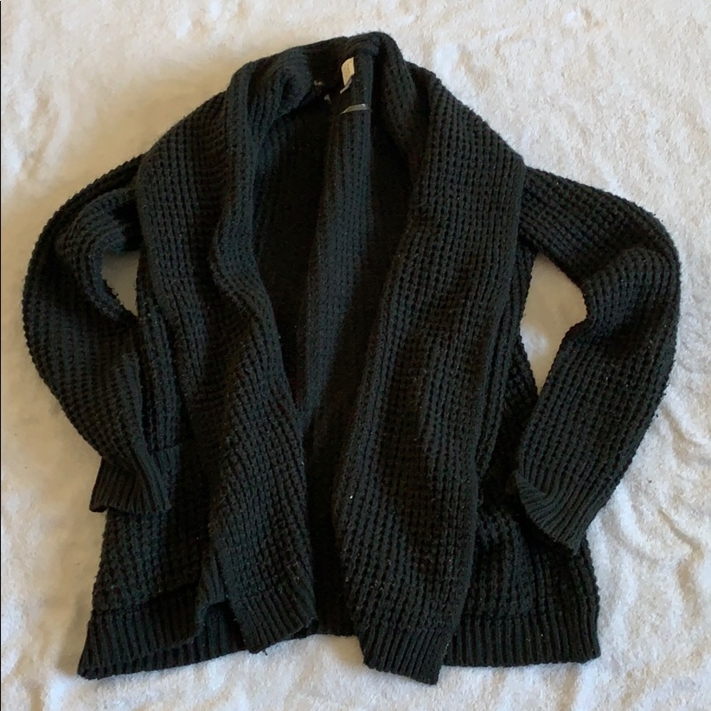 Target Black Blanket Cardigan - M